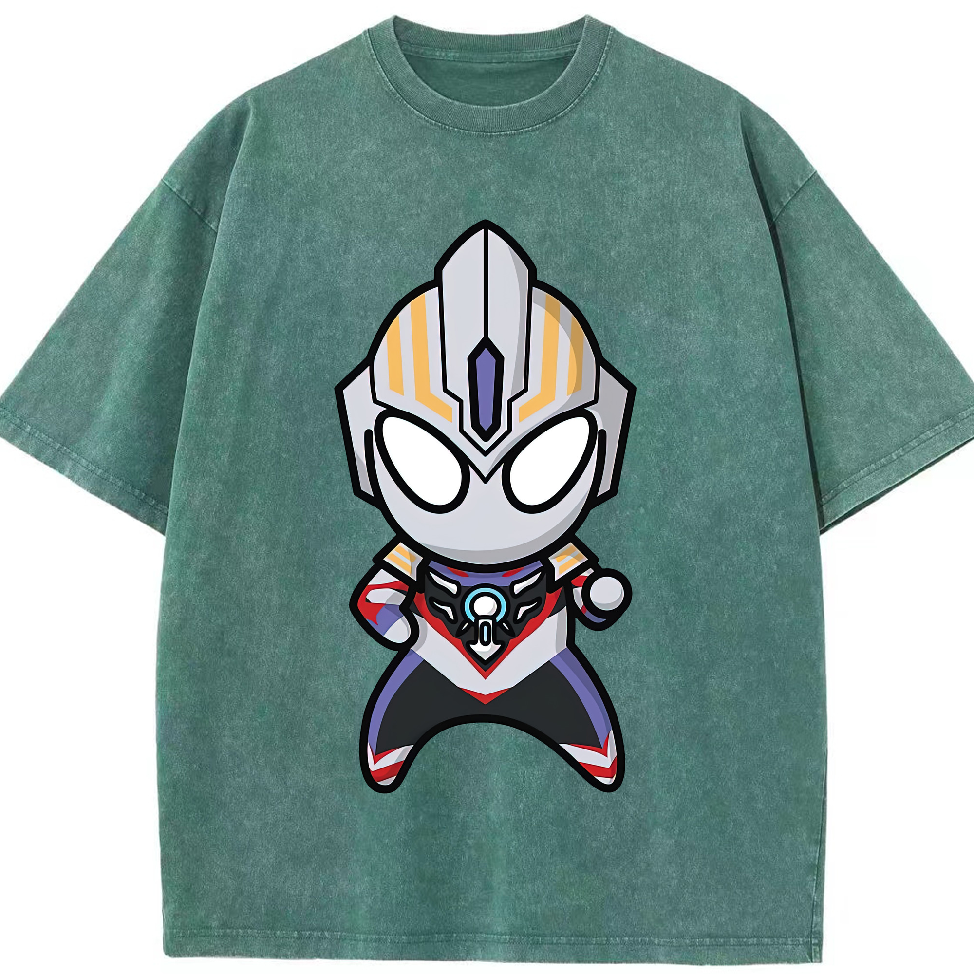 （画像用） ウルトラマン Ultraman 綿100% ヴィンテージ風 半袖Tシャツ（フロントプリント）